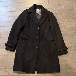 Vince Camuto Classic Black Trench Coat